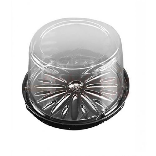Porta Alimentos G-50cta Torta Peq Alta 1,7kg Preta Galvanotek