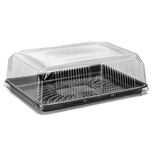 Porta Alimentos G-70mm Retangular Media 3kg Preta - Galvanotek