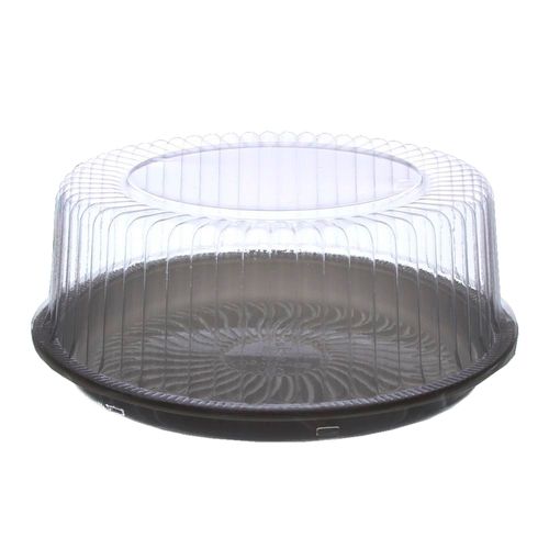 Porta Alimentos G-56ma Media P/ Torta 2,2kg Preta - Galvanotek