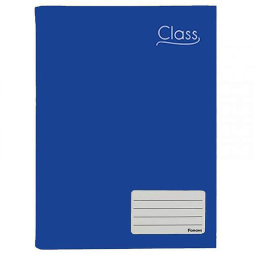 Caderno Brochurao Class Azul 96 Folhas - Foroni