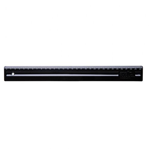 Regua de 30cm Black White Preta - Dello