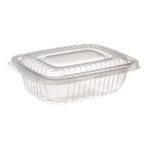 Porta Alimentos G-302 Sf Retangular 700ml Cristal C/10 Unidades - Galvanotek