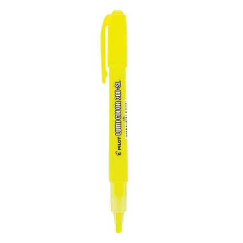 Marca Texto Lumi 200 Sl Amarelo Pilot