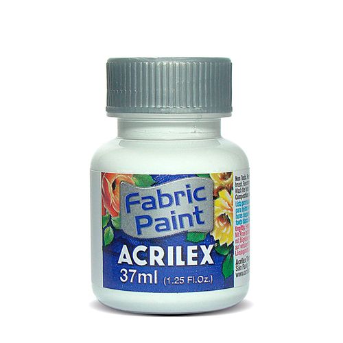 Tinta P/ Tecido Fosca Branco 37ml - Acrilex