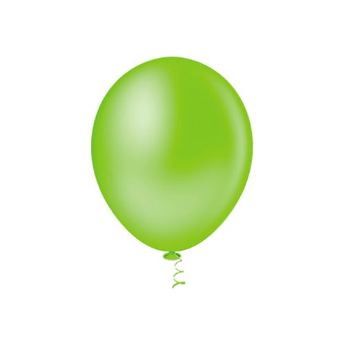 Balao N09 Liso Verde Limao Pacote Com 50 -pic Pic