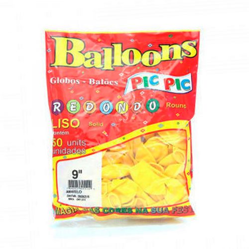 Balao N09 Liso Amarelopic Pic Pc50