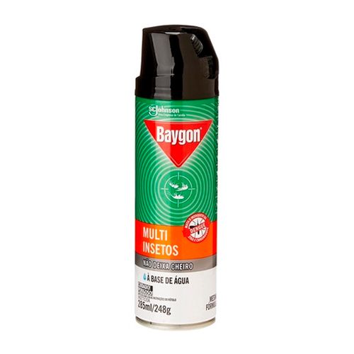 Baygon Inseticida Aerosol Multi Insetos, Mata Barata, Acao Rapida, 285ml