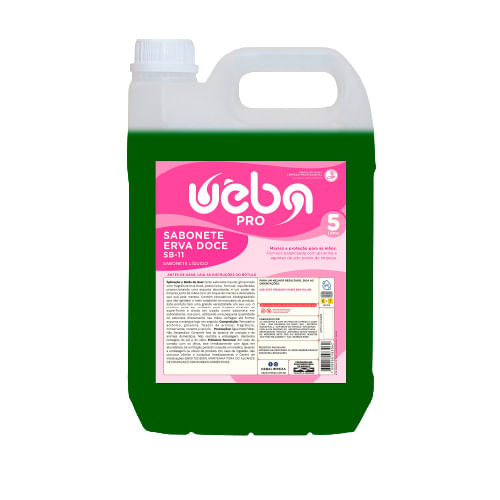 Sabonete Liq Erva Doce 5lt Ueba