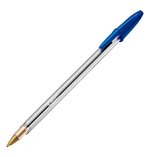 Caneta Cristal Media Azul - Bic