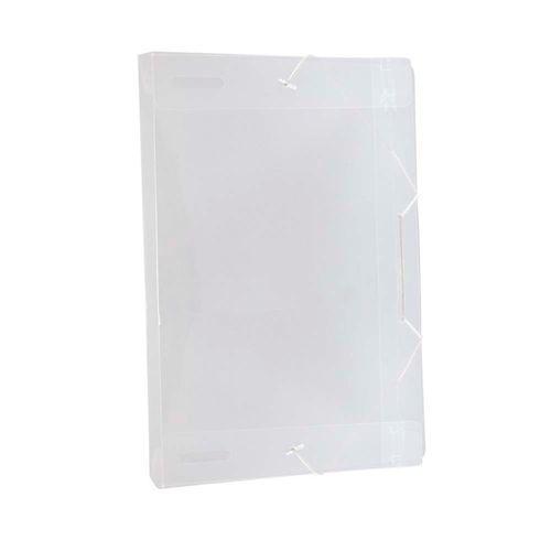 Pasta Aba Com Elastico Economica Lombo Transparente2 Centimetros Dac