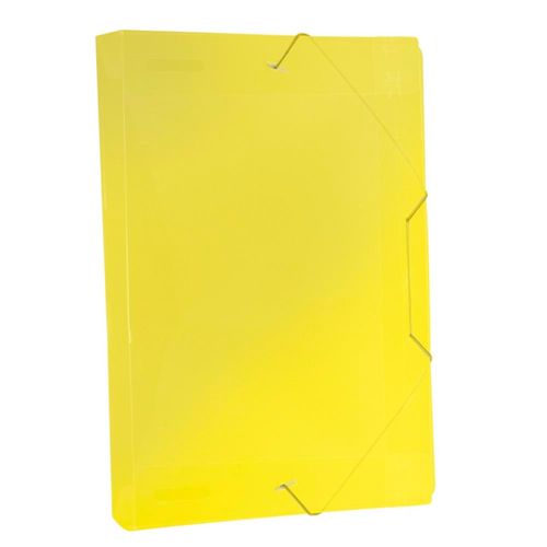 Pasta Aba Com Elastico Economica Lombo Amarelo 4 Centimetros Dac