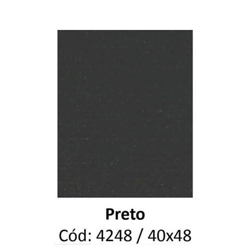 Emborrachado Eva 40x48 Atoalhado Preto - Leo  Leo