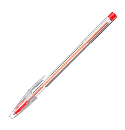 Caneta Cristal Fina Vermelha - Bic