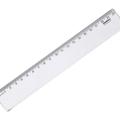 Regua de 20cm New Line Cristal Waleu
