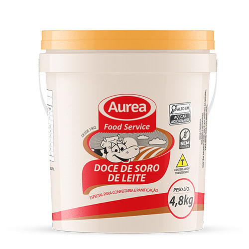 Doce de Leite Tradicional 4,8kg - Aurea
