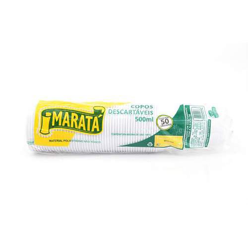 Copo Plast 500ml Marata Pc50