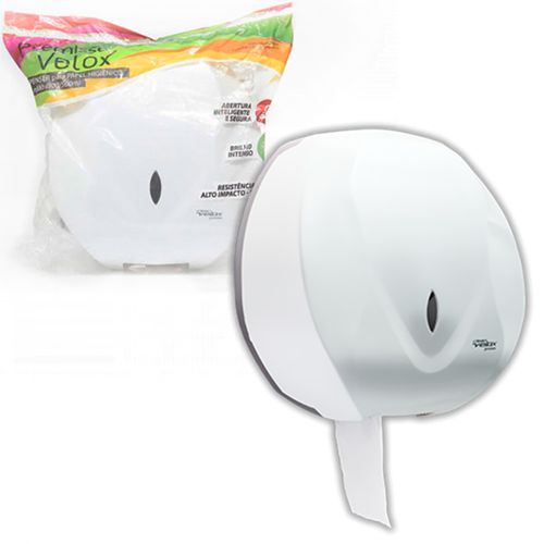 Dispenser Para Papel Higienico Rolao Branco Premisse