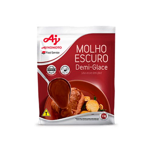 Molho Escuro Demi Glace Ajinomoto 1kg