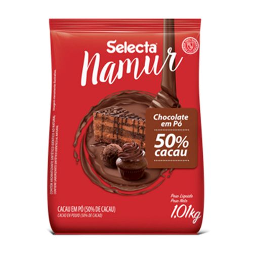 Chocolate Em Po 50 Cacau 1,01kg Namur Selecta