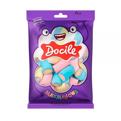 Maxmallow Tubo Color Baunilha Docile 250g