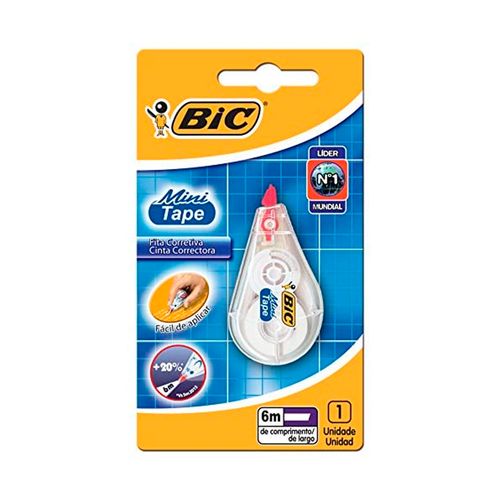 Corretivo Fita Mini Tape 6m Blister - Bic