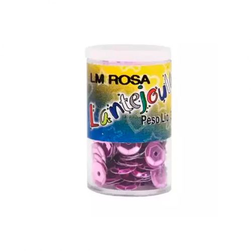 Lantejoula 3g Rosa Glitter