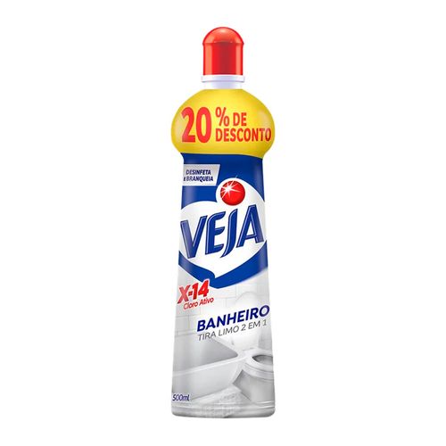 Limpador Veja X-14 Cloro Ativo 20 500ml