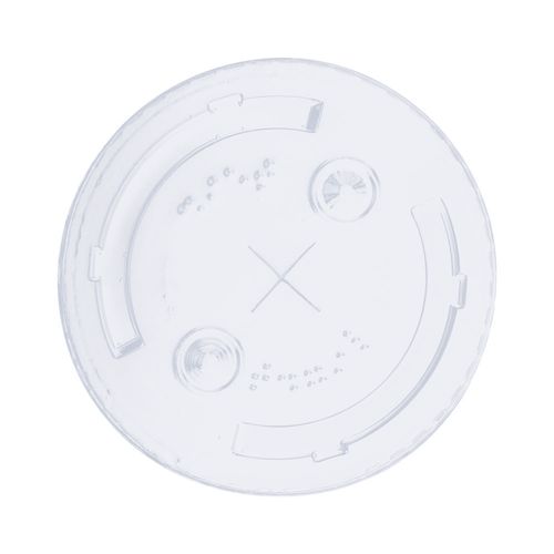 Tampa Plastica C/furo Tpt-550 Pp Transparente Copobras C/50 Unidades