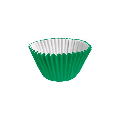Forminha Comum de Papel N6 Verde Com 100 Unidades -festcolor