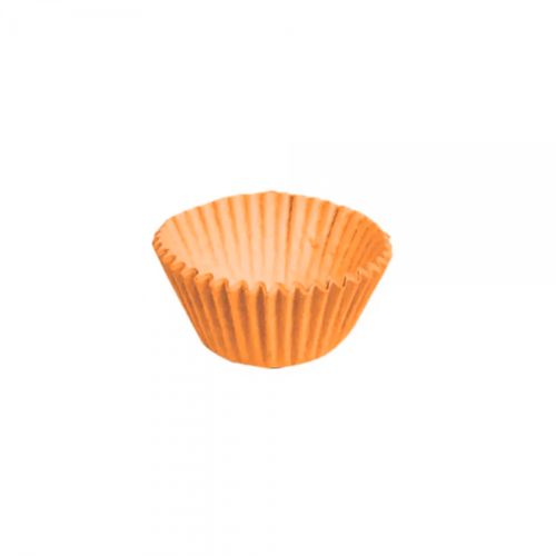 Forminha Comum de Papel N6 Laranja Com 100 Unidades - Festcolor