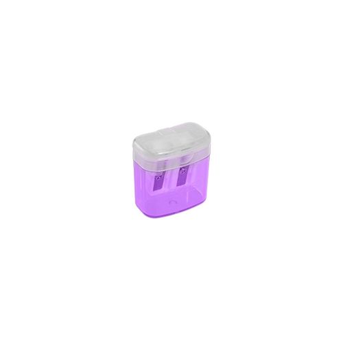 Apontador C/ Deposito Duplo Cestinha - Leo  Leo Roxo