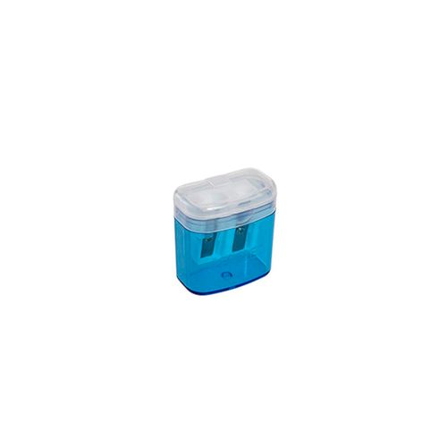 Apontador C/ Deposito Duplo Cestinha - Leo  Leo Azul