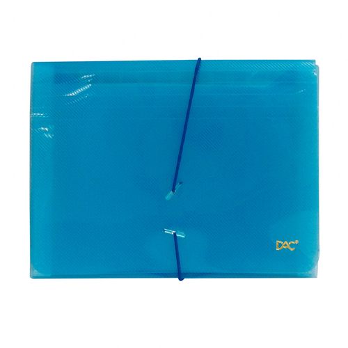 Pasta Sanfonada Tipo A4 31 Divisorias Azul