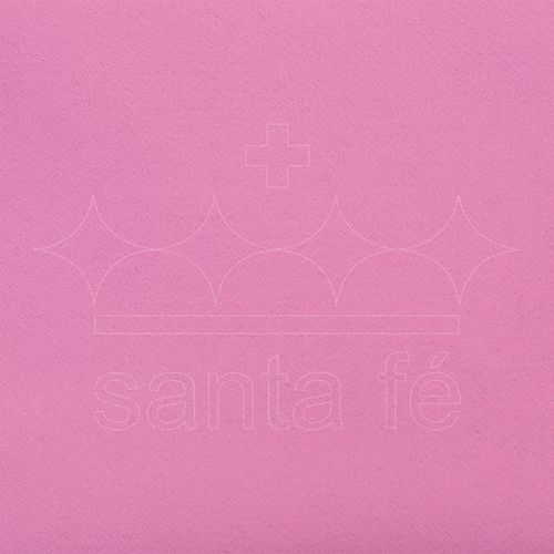 Feltro Liso Rosa Claro 50x70 180g Santa Fe