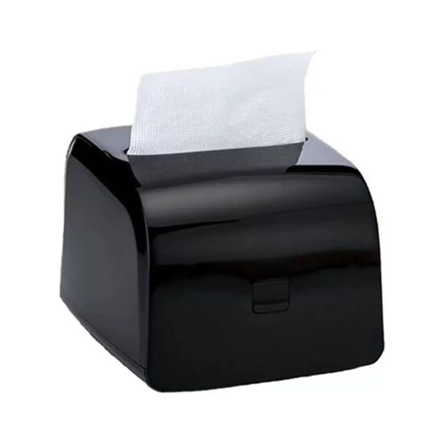Porta Guardanapo de Mesa Interfolhado Preto Premisse