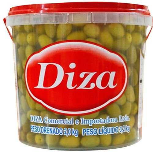 Balde Azeitona Verde 280/320 Diza 2kg