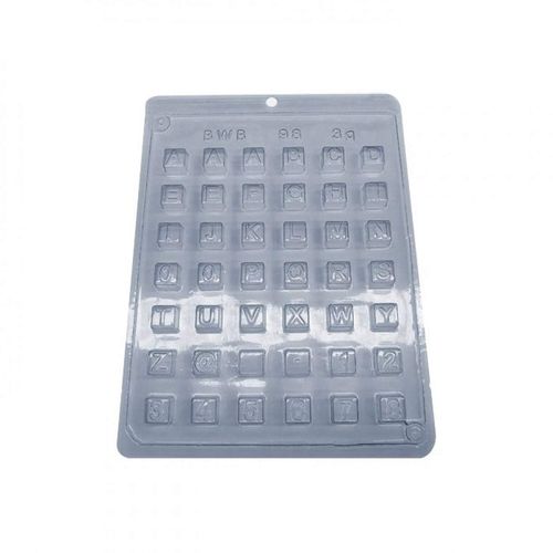 Forma Plastica Tradicional Bombom Bwb Letras Numeros