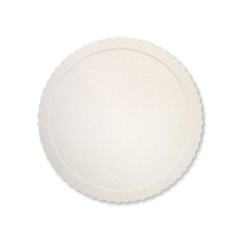 Base P/ Bolo Cake Board Redondo 28 Branco Ultrafest
