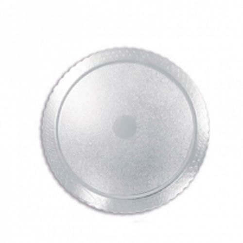Base P/ Bolo Cake Board Redondo 21cm Prata - Ultrafest