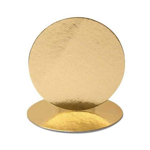 Base P/ Bolo Disco Ouro 19cm - Ultrafest