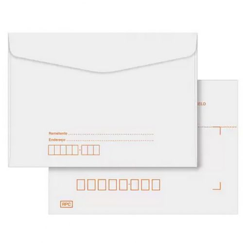 Envelope de Papel 11x16 Carta Branco C/10 Unidades Blister - Foroni