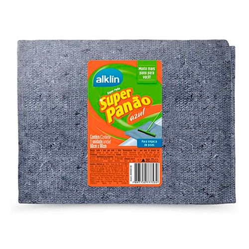 Pano 60x90 Azul Super Panao - Alklin
