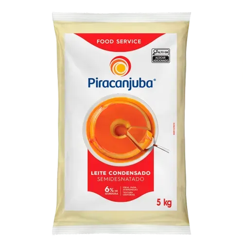 Leite Condensado Semidesnatado 5kg Piracanjuba