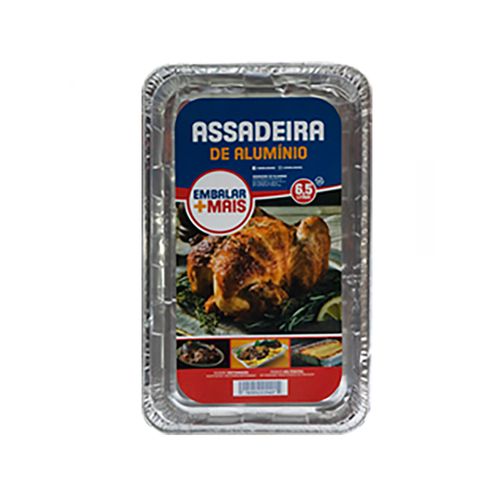 Assadeira Retangular Embalar Mais 6,5lts