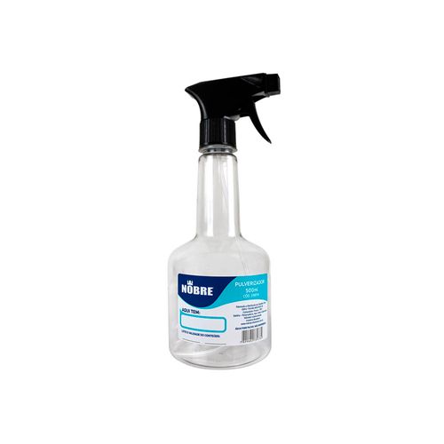 Pulverizador Pet Transparente 500ml - Nobre