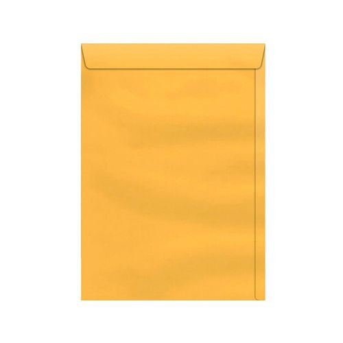 Envelope de Papel Tipo Saco Kraft Ouro 20x28 C/100 Unidades- Foroni