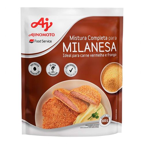 Mistura Completa P/ Milanesa 800g - Ajinomoto