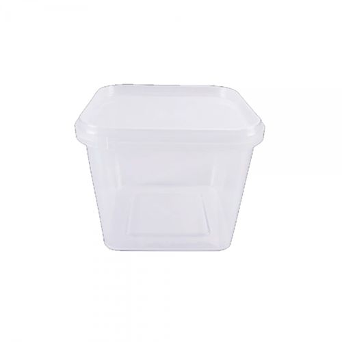 Pote C/ Tampa e Lacre 250ml Quadrado C/10 Unidades - Prafesta