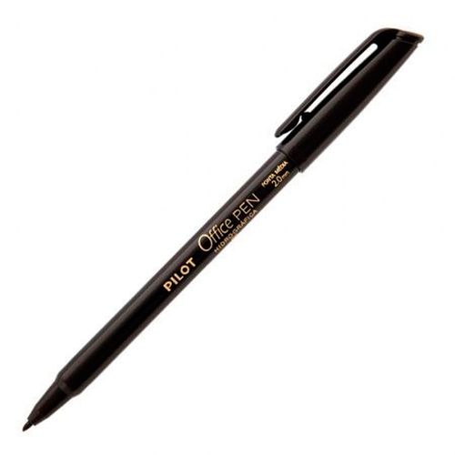 Caneta Hidrografica Ofice Pen C/ Tampa 2.0 Preta Pilot