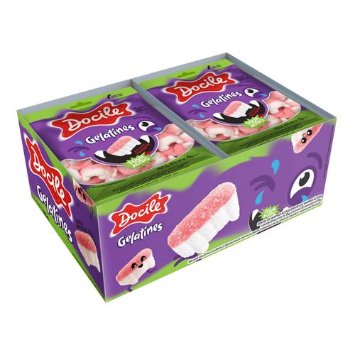 Mini Dentes de Vampiro Citrico Docile 15g 12un